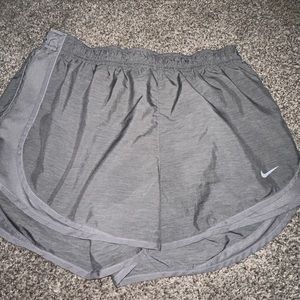 Grey Nike Tempo shorts